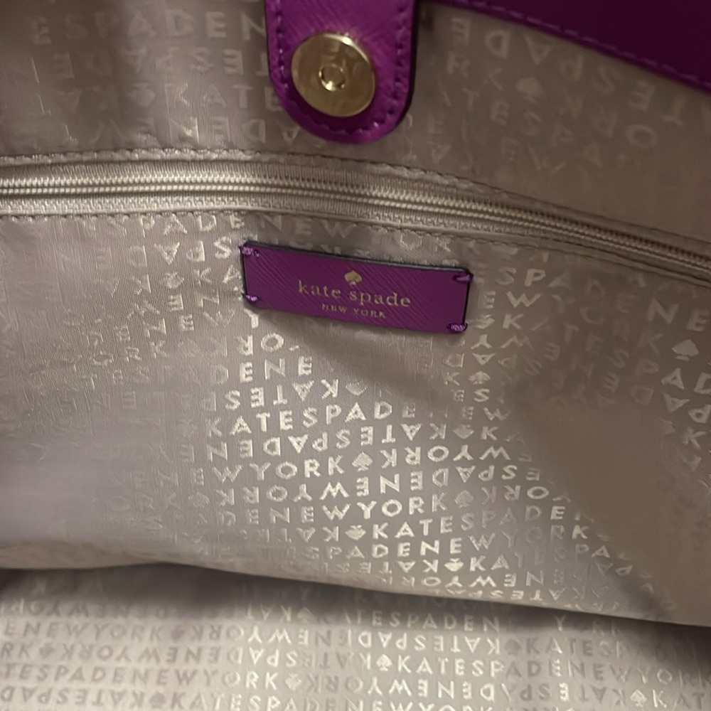 ✨NWOT Kate Spade Newbury Lane Loden Veryberry purple handbag✨ - Picture 4 of 13